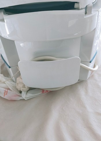 Beyaz Elektrikli Fritöz ve Izgara - Görsel 7