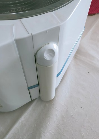 Beyaz Elektrikli Fritöz ve Izgara - Görsel 5