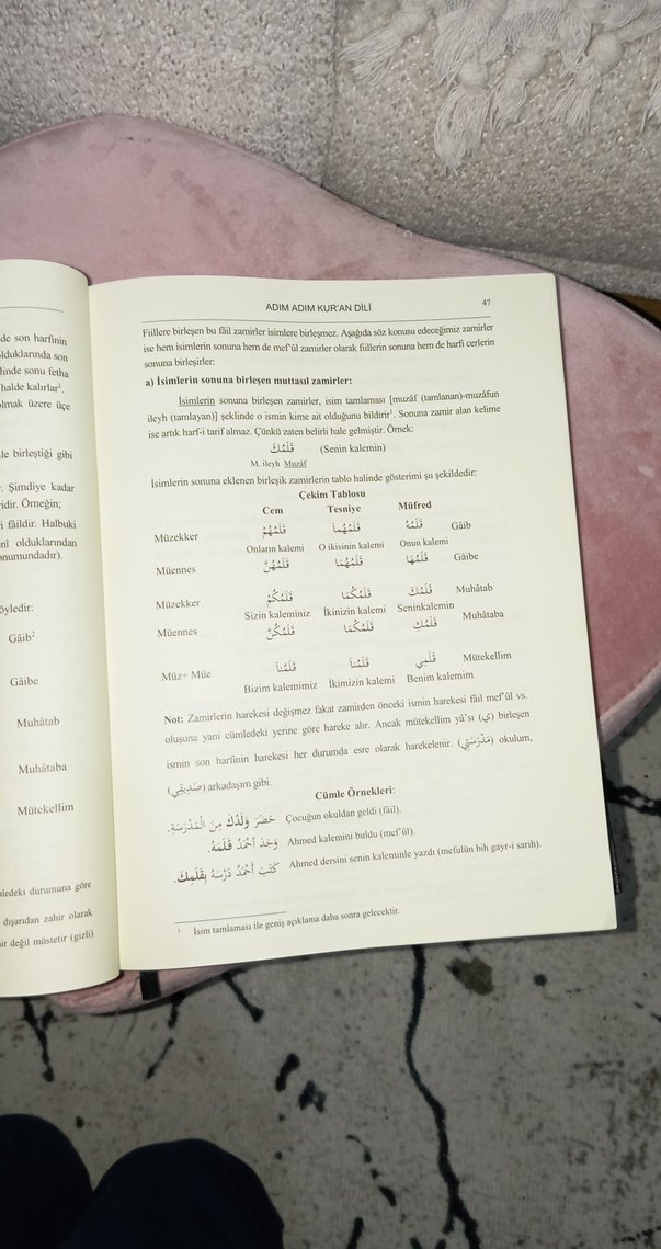 Adım Adım Kur'an Dili - 25. Baskı - Görsel 3
