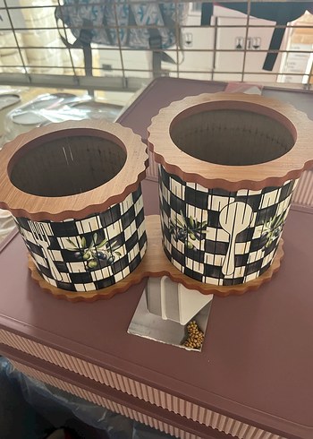 Kaşıklık 2 Li ahşap model - Görsel 2