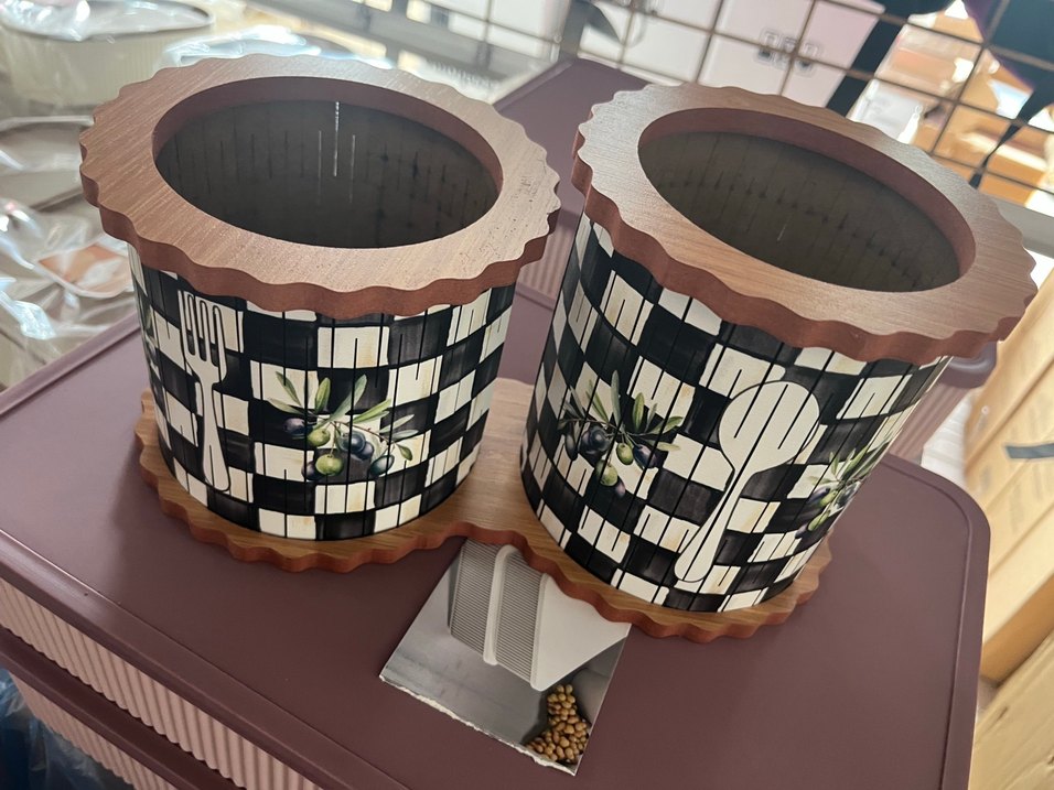 Kaşıklık 2 Li ahşap model - Görsel 3