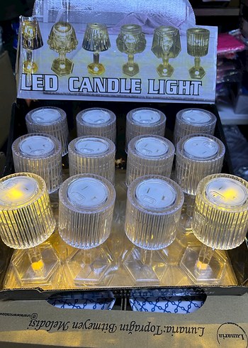 Beyaz LED Mum Işığı - Görsel 2