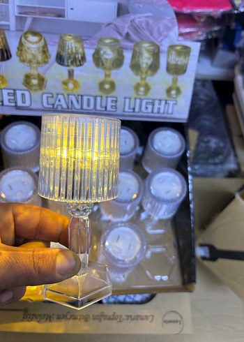 Beyaz LED Mum Işığı - Görsel 3