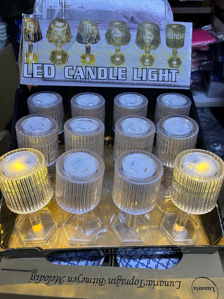 Beyaz LED Mum Işığı - Görsel 2