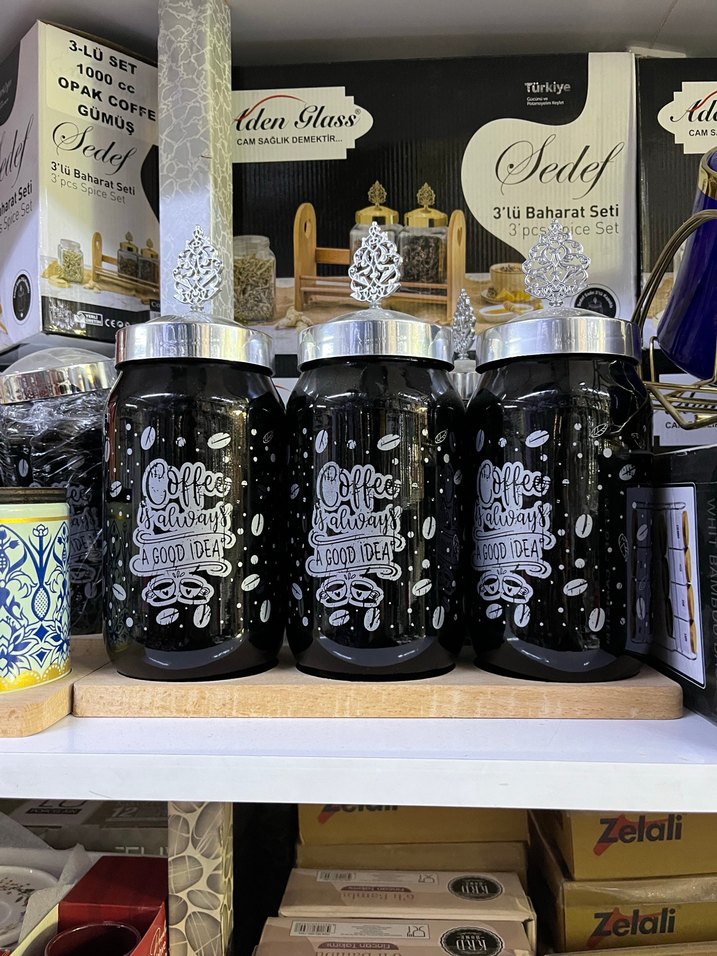 Siyah 3'lü Baharat Seti - Görsel 2