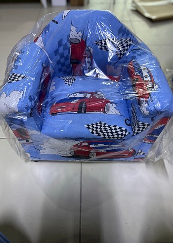 Mavi Arabalı Çocuk Koltuğu - Görsel 2