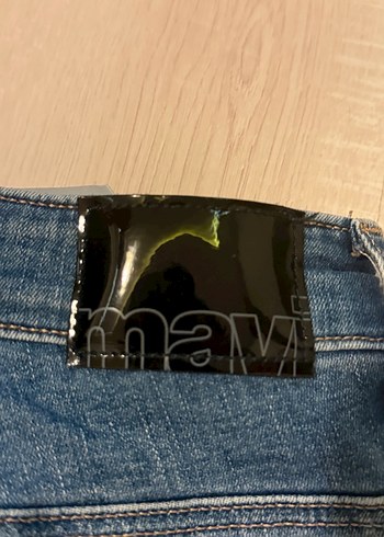 Kadın Mavi Normal Kesim Kot Pantolon - Görsel 3