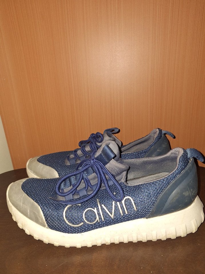 Kadın Mavi Denim Bağcıklı Spor Ayakkabı - Görsel 2