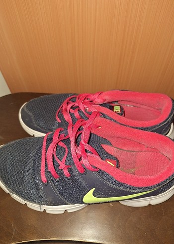 Kadın Kırmızı Spor Ayakkabı Dolgu Topuklu - Görsel 2