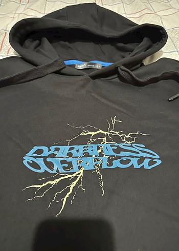 Koton Kapüşonlu Siyah Erkek Sweatshirt - Görsel 3