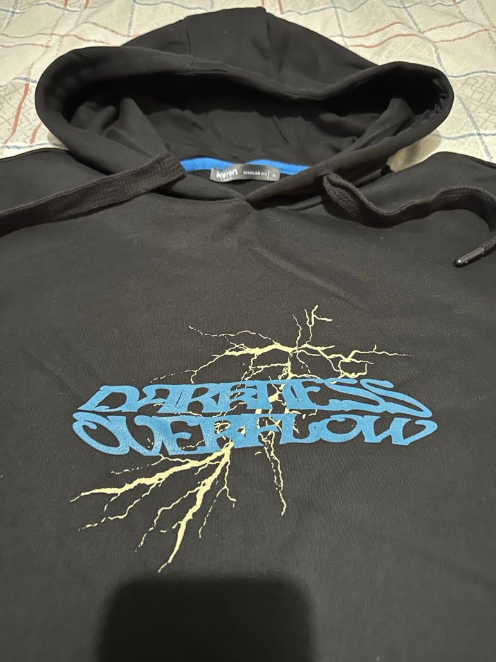 Koton Kapüşonlu Siyah Erkek Sweatshirt - Görsel 3