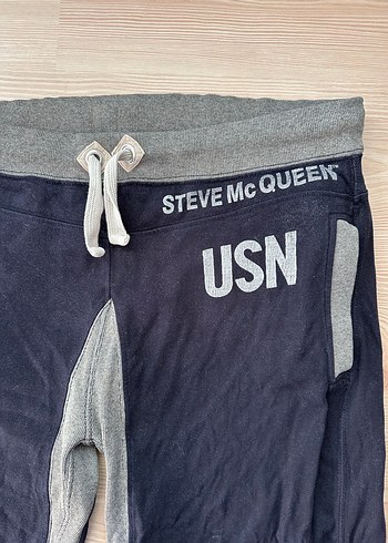 Gri Loose Fit Midi Erkek Eşofman Altı - Görsel 2