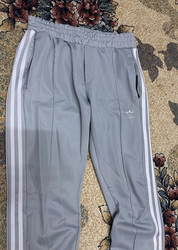 Unisex Gri Fermuarlı Spor Eşofman Altı - Görsel 3