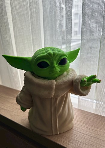 Bebek Yoda Aksiyon Figürü 3D - Görsel 2