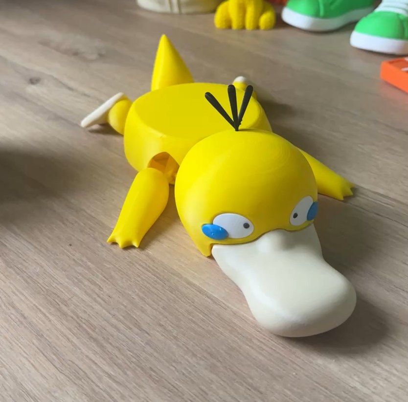 Pokeman bardak altlığı psyduck - Görsel 2