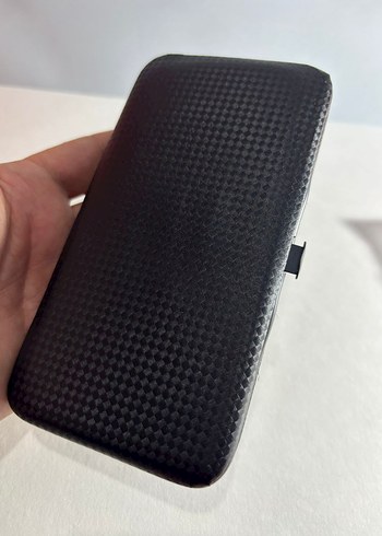 Lacivert Taşıma çantalı Siyah Manikür ve Pedikür Seti - Görsel 2