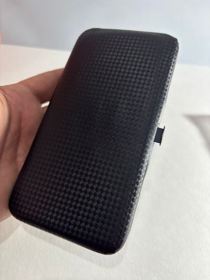 Lacivert Taşıma çantalı Siyah Manikür ve Pedikür Seti - Görsel 2