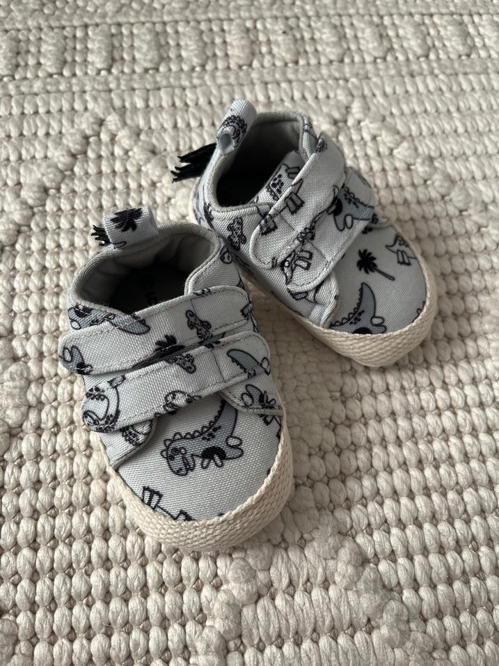 Bohem Tarzı Örgü Desenli Erkek Bebek Patik - Görsel 5