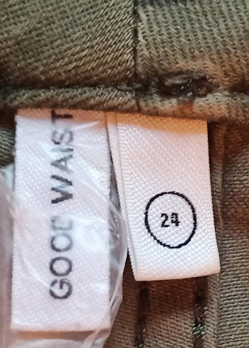 Kadın Kamuflaj Desenli Kemerli Rahat Pantolon - Görsel 3