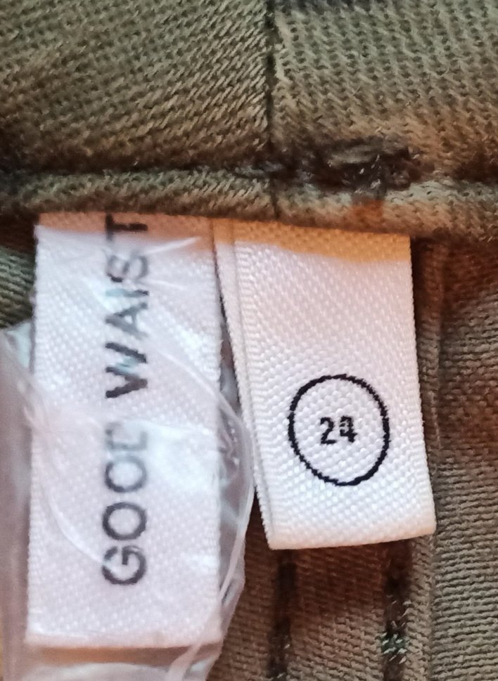 Kadın Kamuflaj Desenli Kemerli Rahat Pantolon - Görsel 3