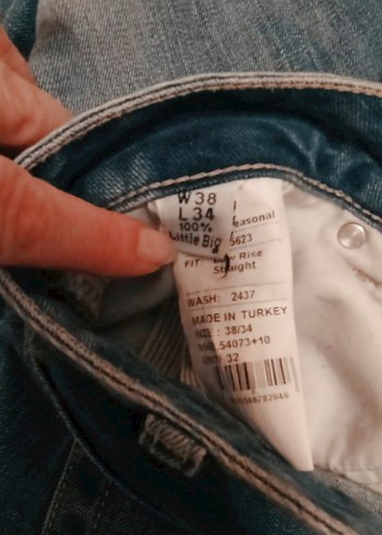 Taşlanmış Little Big Kot Orijinal - Görsel 3