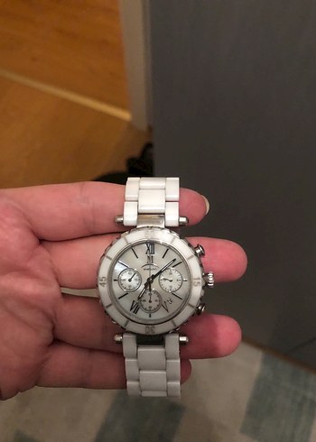 Beyaz Klasik Kadın Kol Saati - Görsel 2