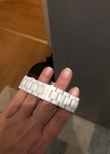 Beyaz Klasik Kadın Kol Saati - Görsel 3