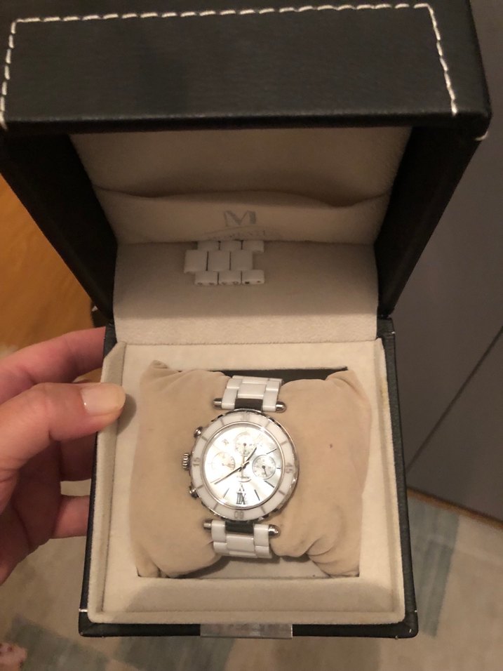 Beyaz Klasik Kadın Kol Saati - Görsel 4