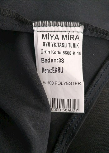 Siyah Beyaz Uzun Kollu Kadın Gömlek - Görsel 6