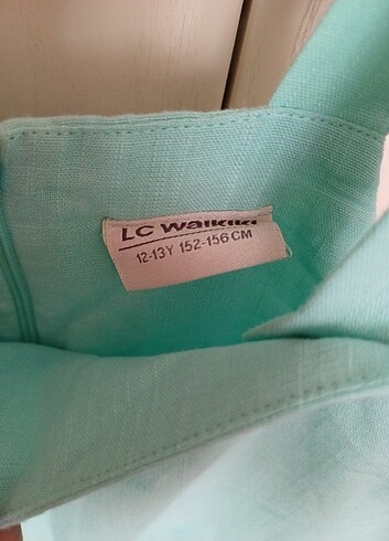 12-13 Yaş Beden Lcw keten tulum