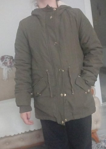 LCWYOUNG kız haki yeşili Rozet XXS - Görsel 2