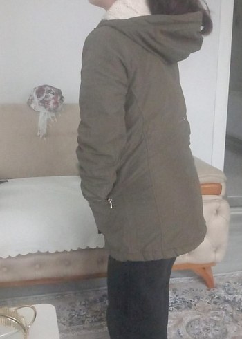 LCWYOUNG kız haki yeşili Rozet XXS - Görsel 3