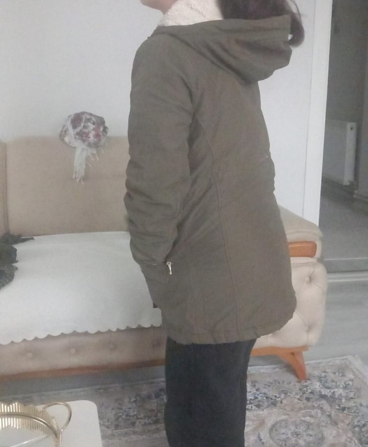 LCWYOUNG kız haki yeşili Rozet XXS - Görsel 3