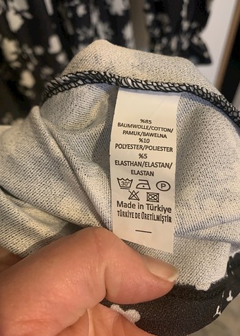 Çiçek Desenli Uzun Kollu Midi Elbise - Görsel 5