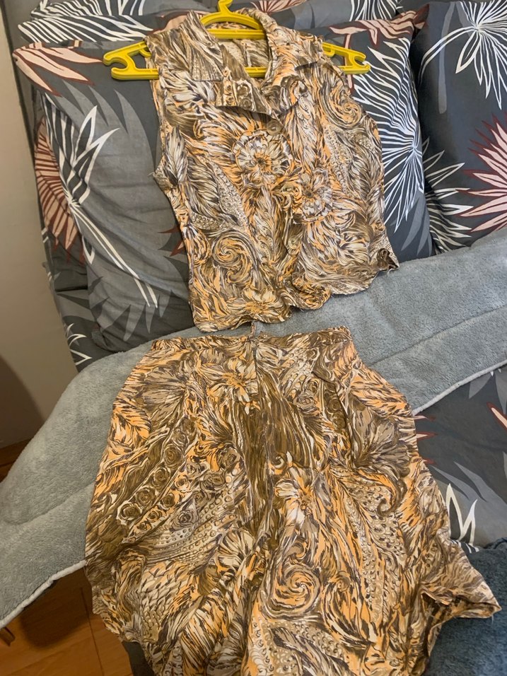 Askılı gömlek şort takım - Görsel 3