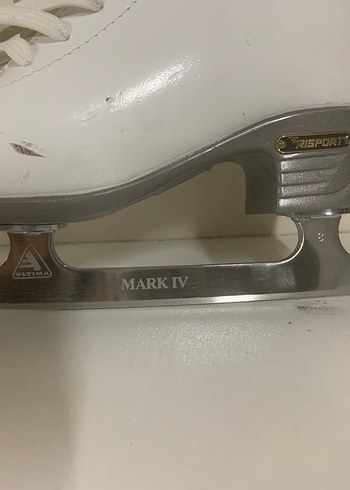 Beyaz Bağcıklı Buz Pateni - Görsel 3