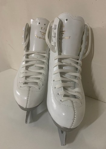 Beyaz Bağcıklı Buz Pateni - Görsel 2