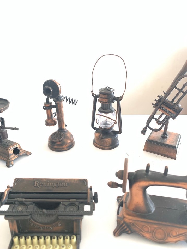 Vintage metal kalemtraş 8 adet - Görsel 2