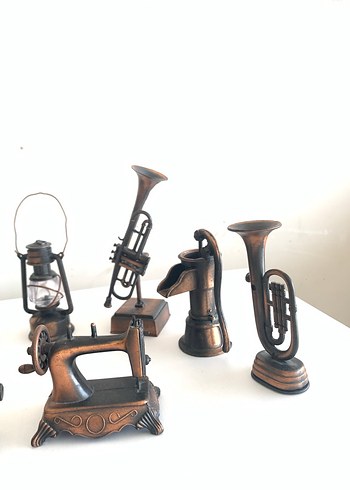 Vintage görünümlü metal kalemtraş - Görsel 2