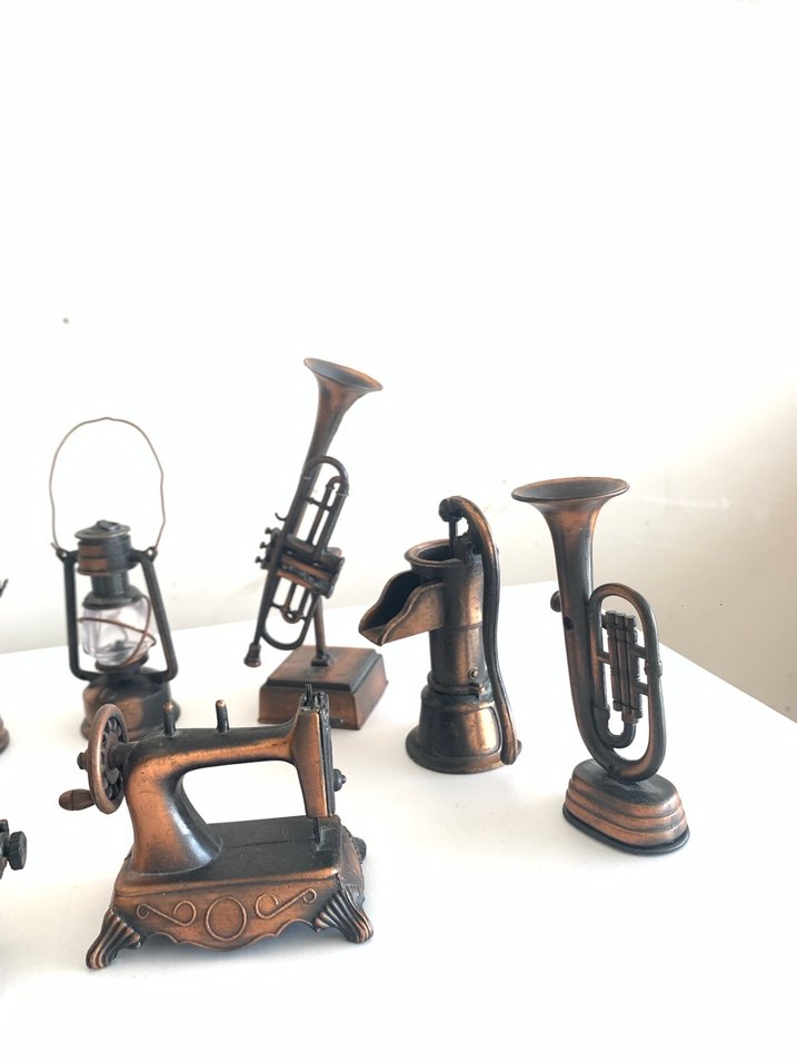 Vintage görünümlü metal kalemtraş - Görsel 2