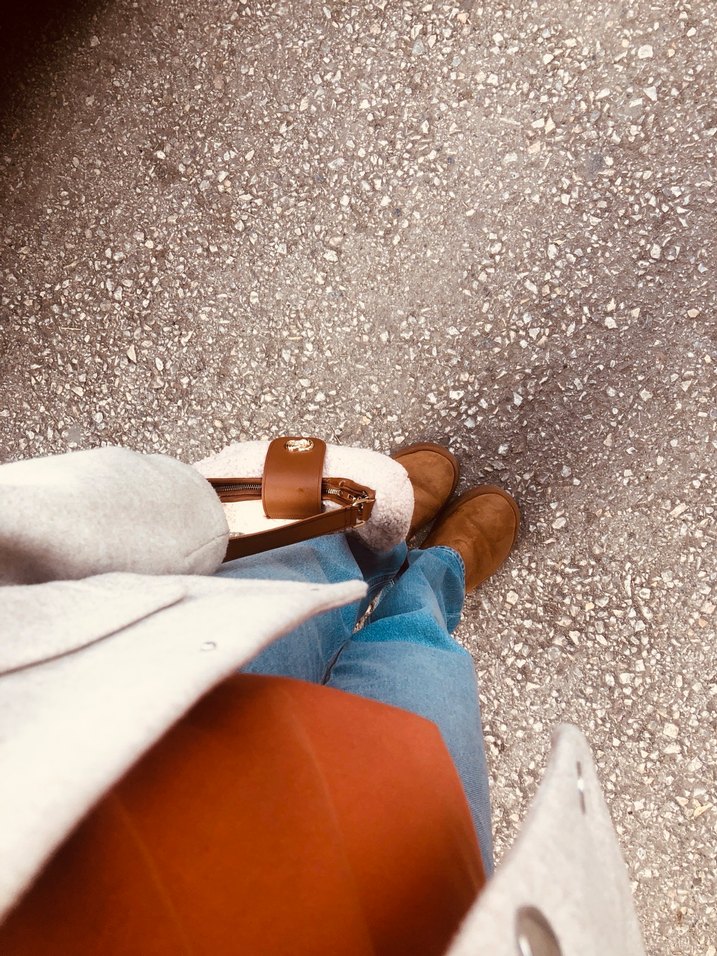 Toka Detaylı peluş çanta - Görsel 2