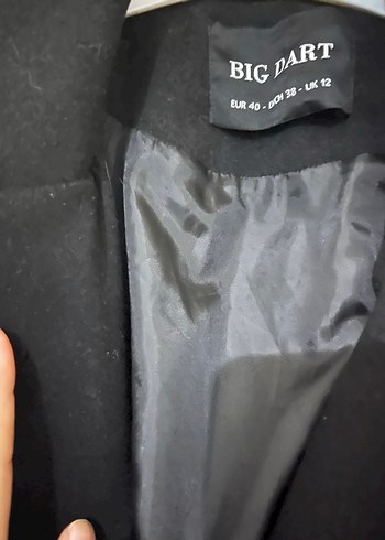 Siyah kaşe kaban - Görsel 2