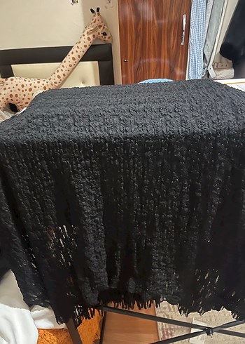 Dantelli Siyah Etek Bluz Takım - Görsel 2