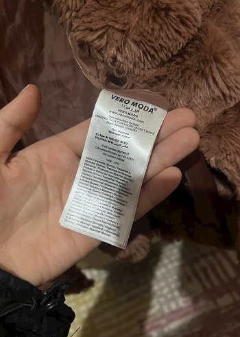 Kahverengi Kadın Suni Kürk Ceket - Görsel 4