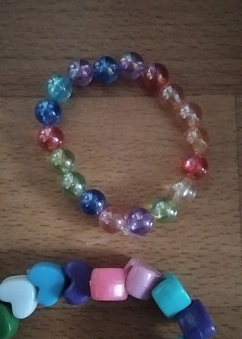 Çok Renkli Boncuklu Kadın Bileklik Seti - Görsel 5