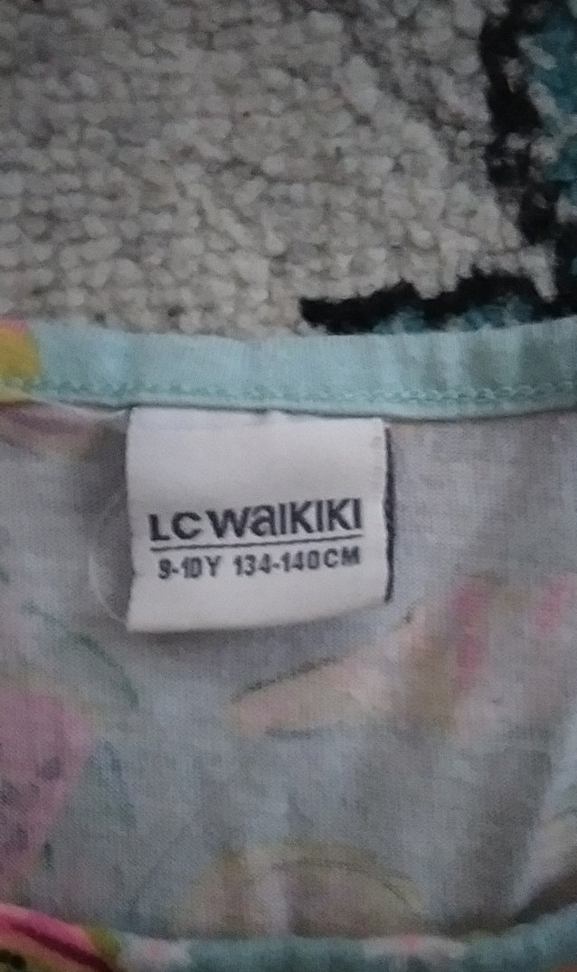 Kız Çocuk Pastel Renkli Kolsuz Elbise - Görsel 2