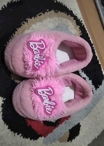 Renkli Bağcıklı Kız Çocuk Sıcak Terlik - Görsel 2