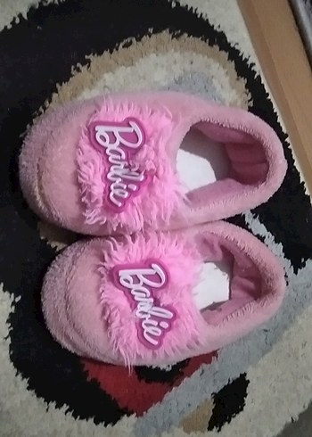 Renkli Bağcıklı Kız Çocuk Sıcak Terlik - Görsel 3