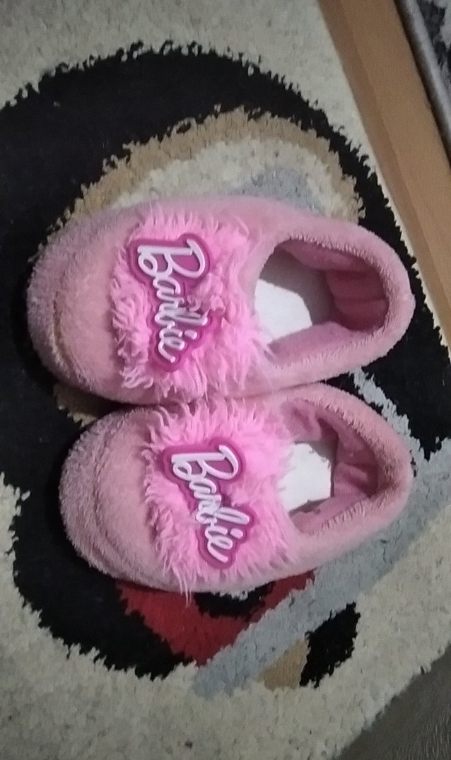 Renkli Bağcıklı Kız Çocuk Sıcak Terlik - Görsel 3