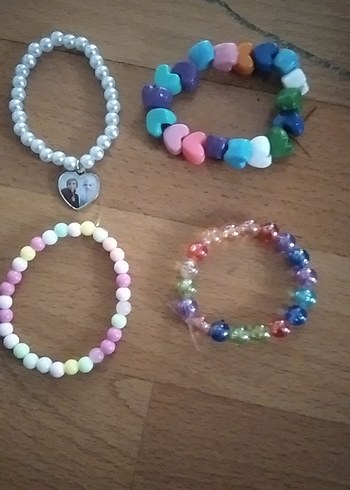 Beyaz İnci Boncuklu Bohem Bileklik - Görsel 5